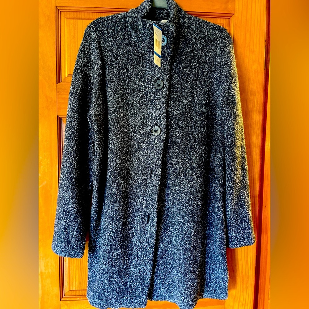 Jones New York XL navy sweater cardigan